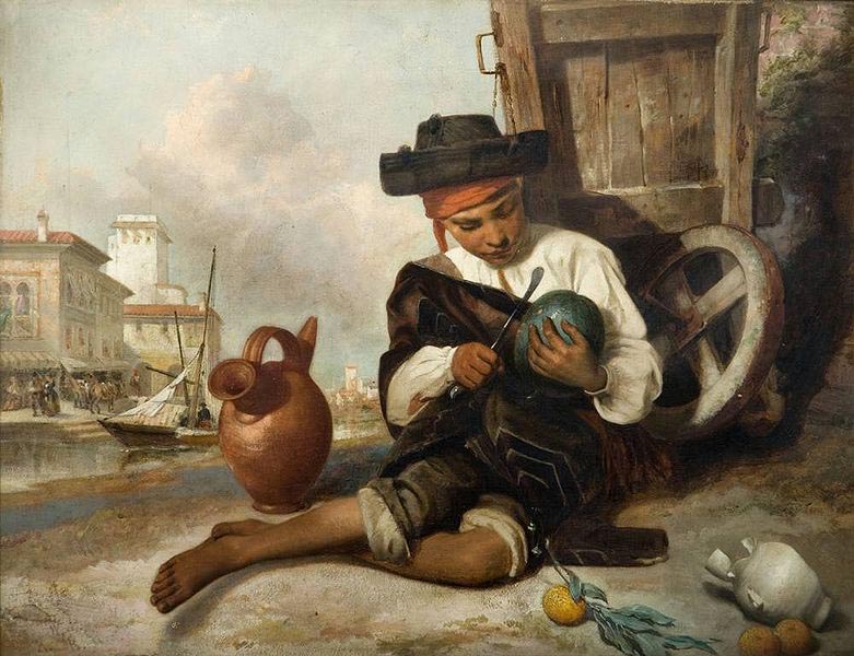 William Knight Keeling Melon Seller